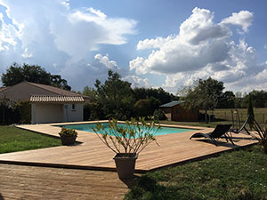 terrasse piscine bois Toulouse